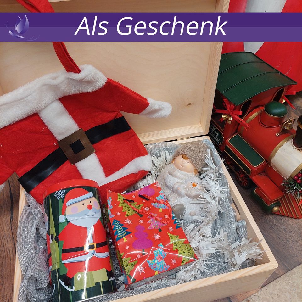 CHICCIE Holzbox Personalisiert zu Weihnachten - 30x20cm in Heiden