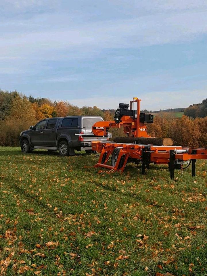 Mobiles Sägewerk/ Lohnschnitt in Grünhainichen