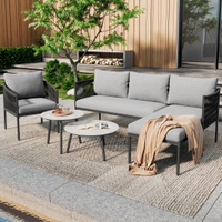 Gartenlounge-Set 4 Pers. Gartenmöbel Sitzgruppe Terrasse Balkon Hessen - Merenberg Vorschau