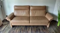 Leder Sofa Couch 3-sitzig ausziehbar Schleswig-Holstein - Bad Bramstedt Vorschau