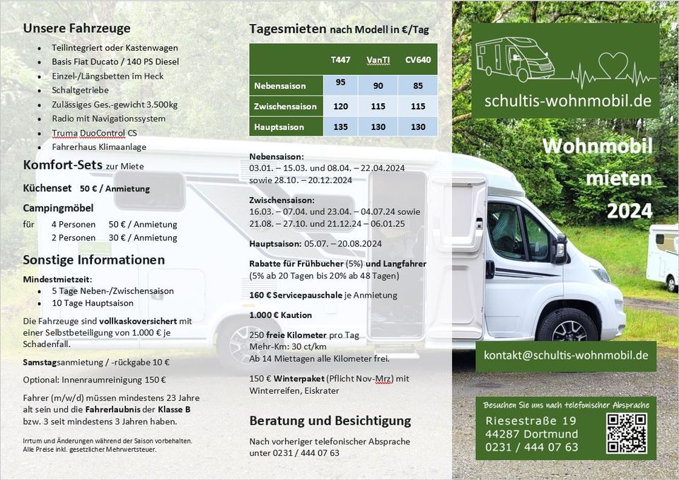 Wohnmobil mieten Dortmund | Knaus VAN TI | Angebote Mai Juni usw in Dortmund