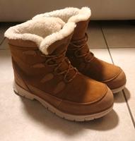 Winterschuhe mit Fell WIE NEU hellbraun 37 Boots Hessen - Limeshain Vorschau
