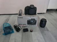 Canon EOS 2000D + EF-S 18-55mm f/3.5-5.6 IS II Kamera und Objekti München - Milbertshofen - Am Hart Vorschau