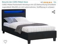 Bett mit LED Nordrhein-Westfalen - Kerken Vorschau