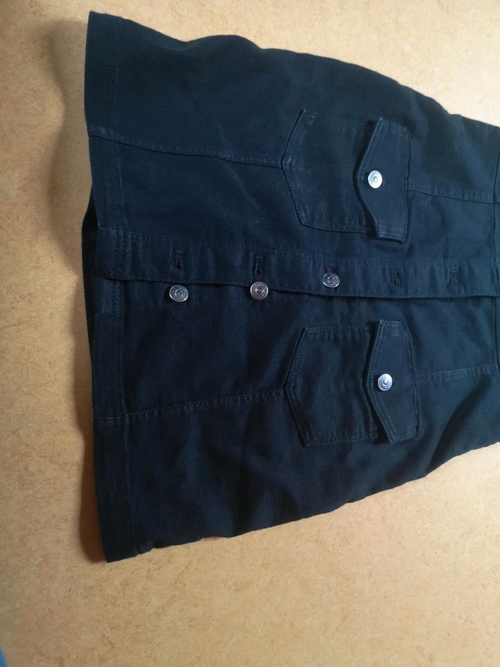 Jeans Kleid schwarz h&m in Kierspe