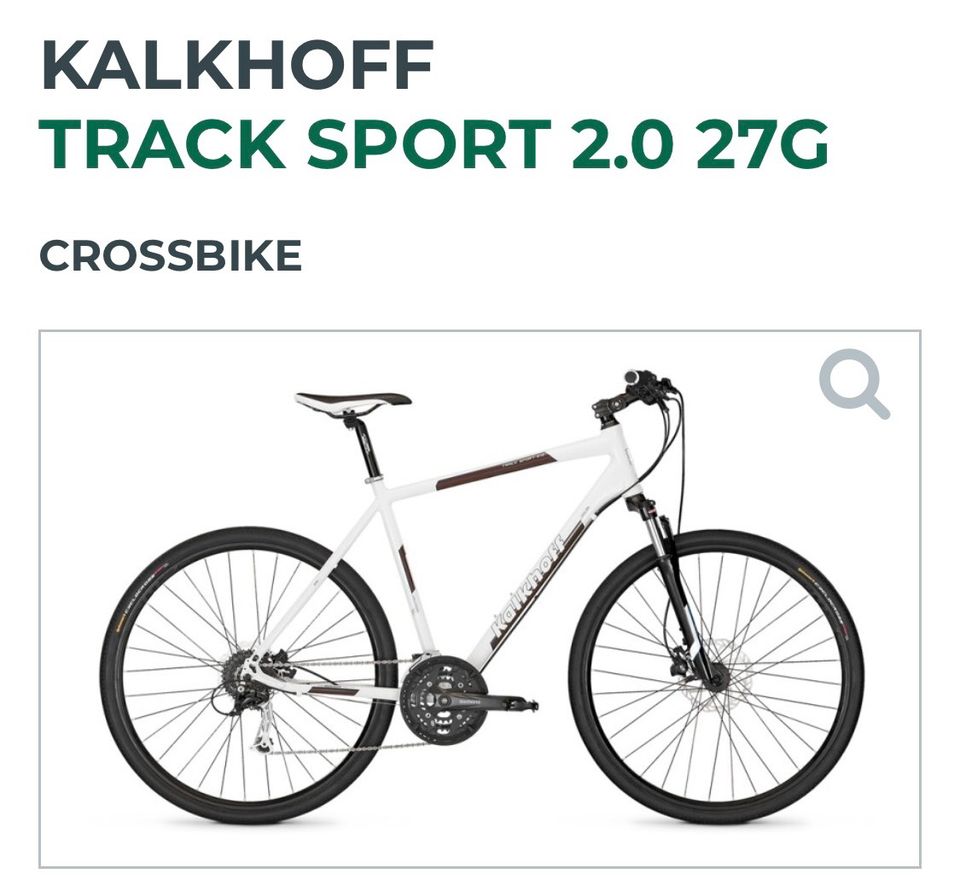Kalkhoff Track Sport 2.0 Crossbike mit Papiere in Berlin