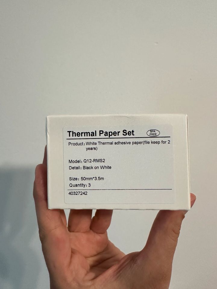 Thermal Paper thermopapier phomemo thermische Papier Label in Leipzig