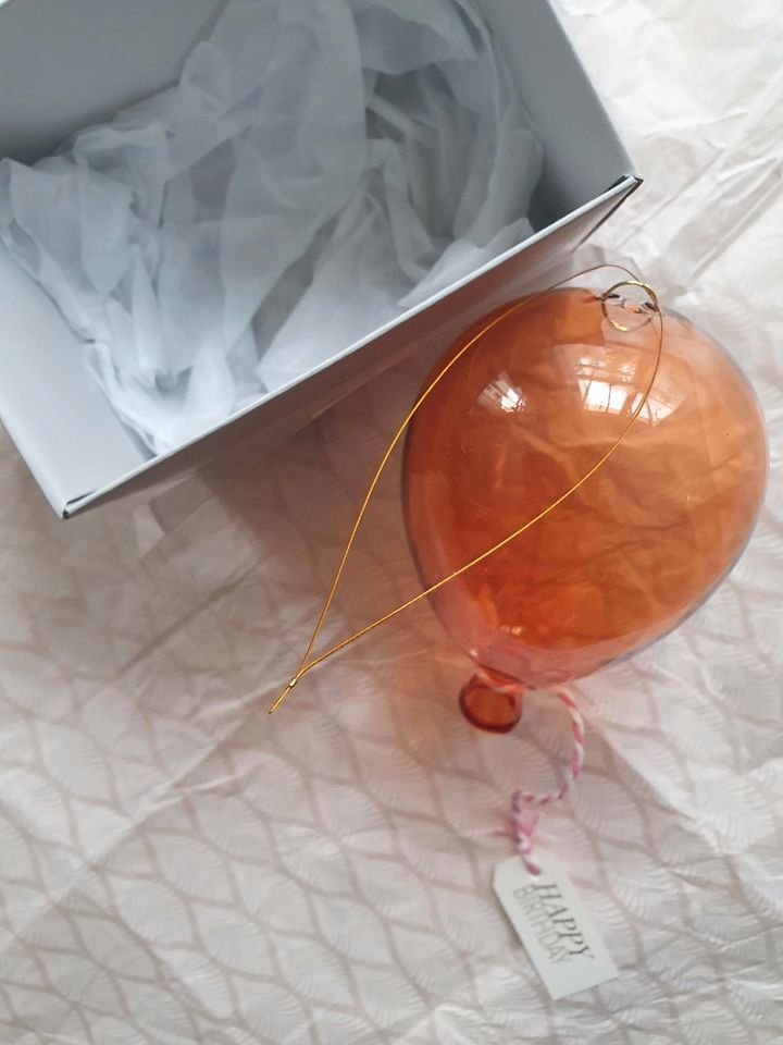 Geburtstag Glas Ballon Anhänger in Tornesch