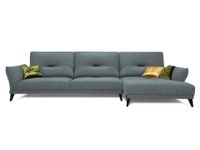 DESIGN ECKSOFA WOHNZIMMER COUCH HOCHWERTIG POLSTERUNG HOLZ METALL München - Pasing-Obermenzing Vorschau