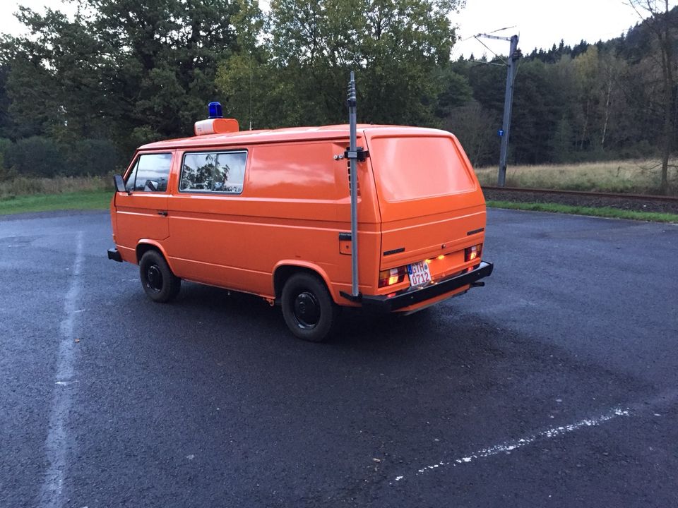 VW T3 Bus Katastrophenschutz 1.Hand 26278km  Oldtimer H Sammler in Ohrdruf