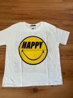 ZARA Smiley Shirt Gr.M Happy Collection Vorder-& Rückenprint Top! Herzogtum Lauenburg - Geesthacht Vorschau