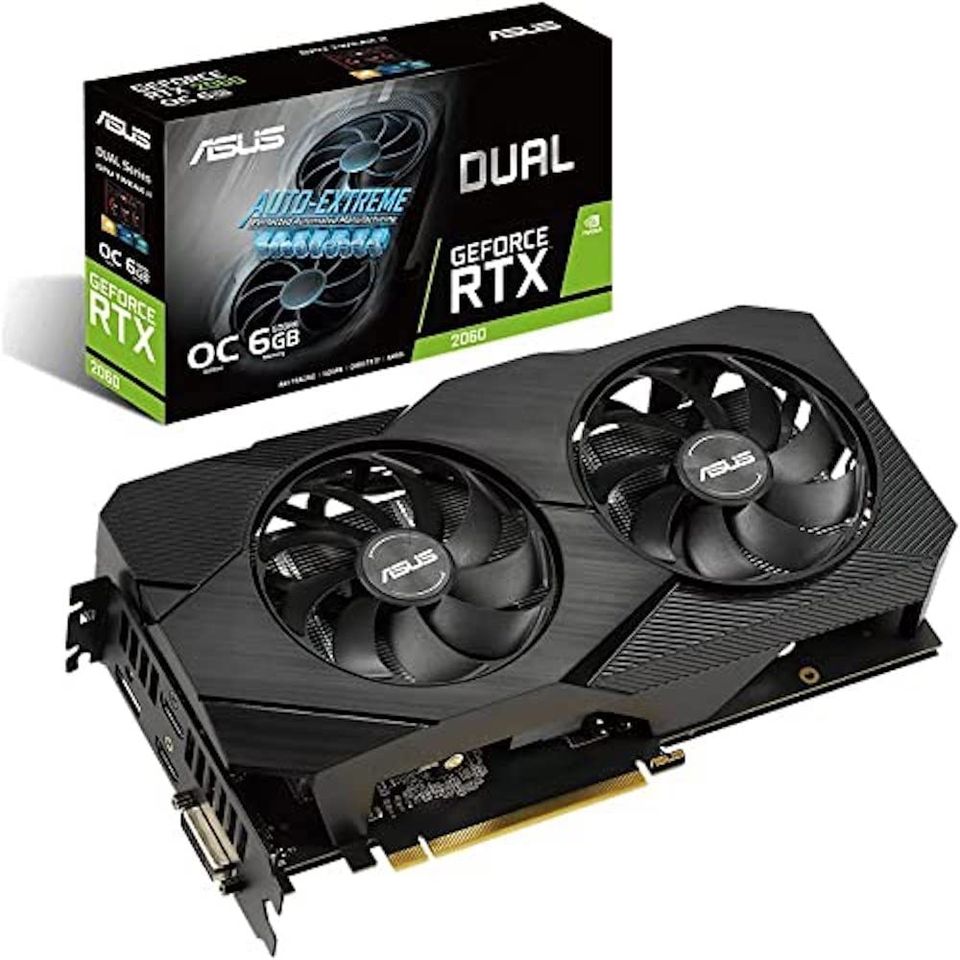 ASUS Dual Nvidia GeForce RTX 2060 6GB EVO OC Edition Gaming gebr. in Hechingen