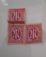 Briefmarken 3er Block Am Post Deutschland 12 Pf Niedersachsen - Alfeld (Leine) Vorschau