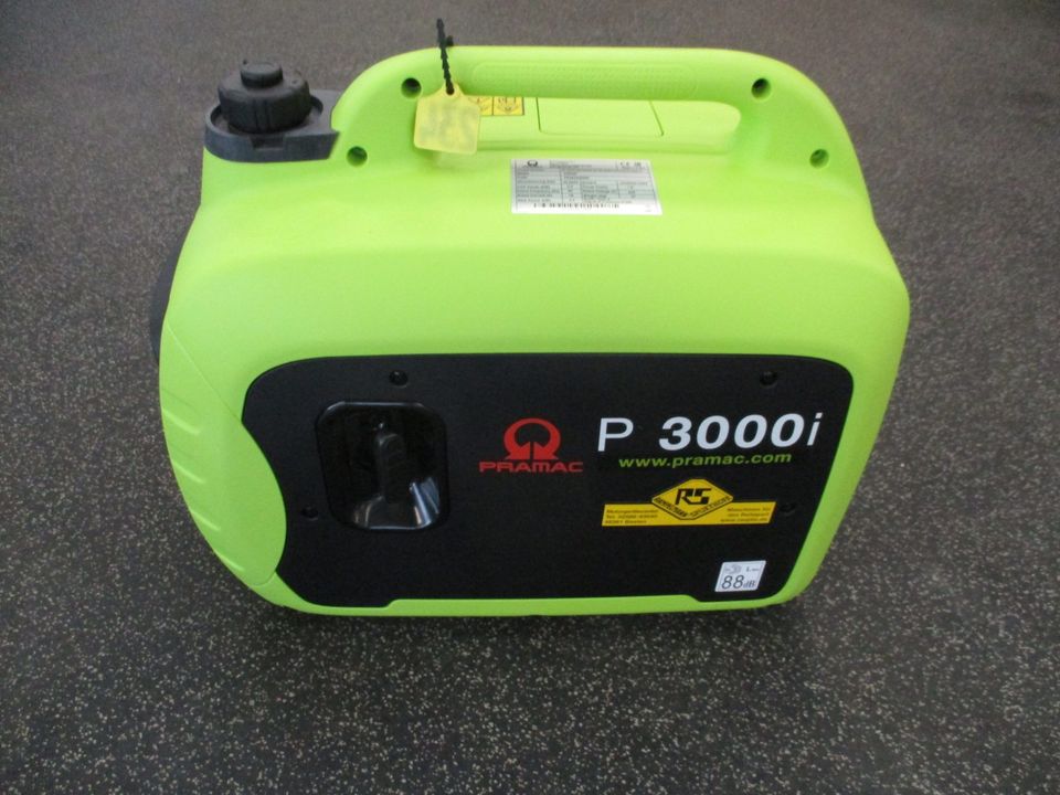 2 x PRAMAC P3000I Benzin Stromerzeuger INVERTER mit Parallelsteue in Beelen