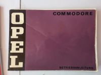 Opel Commodore Handbuch Bayern - Winkelhaid Vorschau