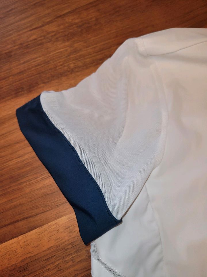 Equiline Turniershirt weiß / blau gr 38 Mesh in Verl