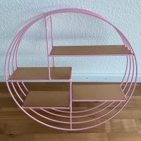 Rundes Regal, rosa Metall, 45 cm Durchmesser Baden-Württemberg - Ludwigsburg Vorschau