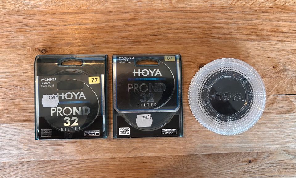 Hoya Filter: 67mm +77mm ND32, Polarisationsfilter Hoya 67mm in Aachen