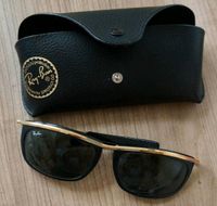 Ray Ban Sonnenbrille 70er golden mit Etui Hamburg-Nord - Hamburg Barmbek Vorschau