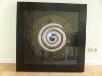 Wandbild schwarz Metall Sonne/Spirale Nordrhein-Westfalen - Kaarst Vorschau