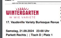 2 Tickets Wintergarten Berlin - 17. Vaudeville Variety Burlesque Friedrichshain-Kreuzberg - Friedrichshain Vorschau