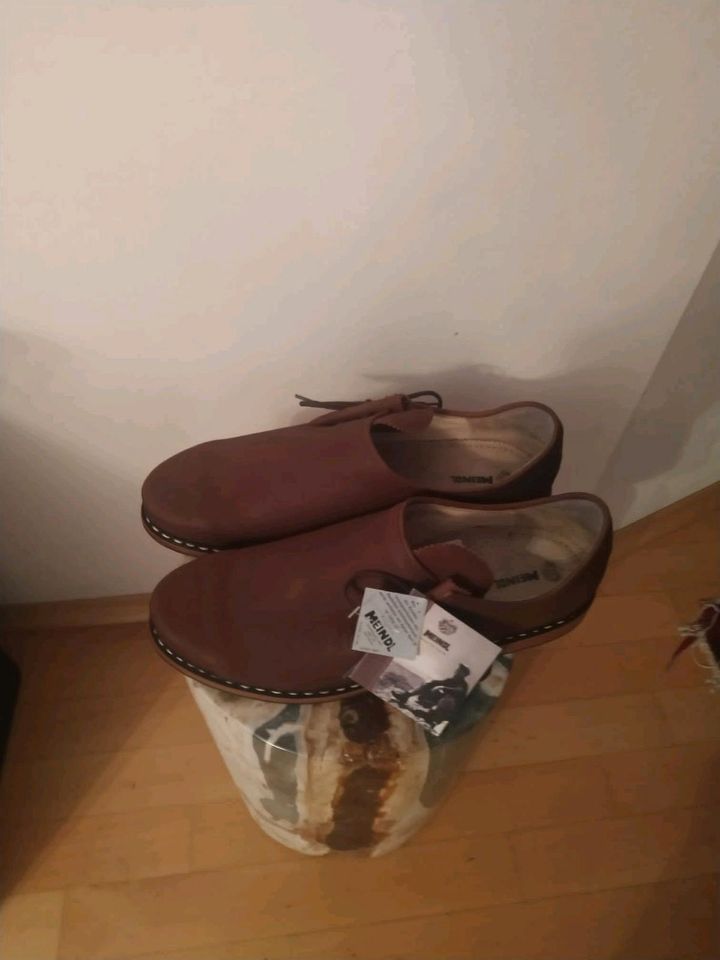 Meindl trachten Schuhe, Bayerische Leder Schuhe, große 46 in München