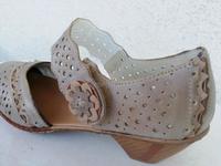 NEUWERTIG! Rieker Pumps Mary Jane's ECHTES  LEDER  beige Gr. 39 Bayern - Hersbruck Vorschau