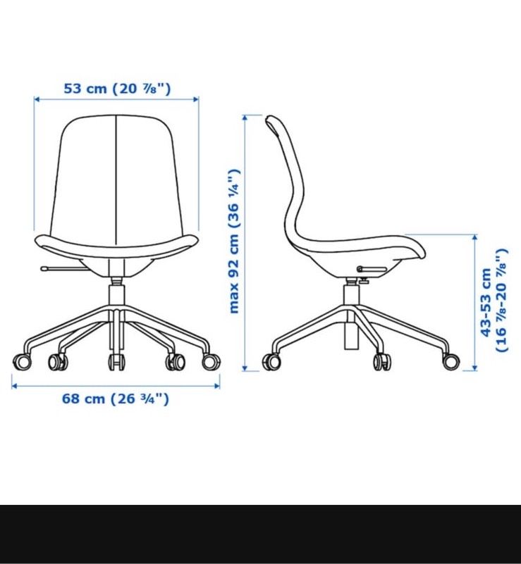 Schreibtisch-/Konferenzstuhl IKEA - LANGFJÄLL in Herrenberg