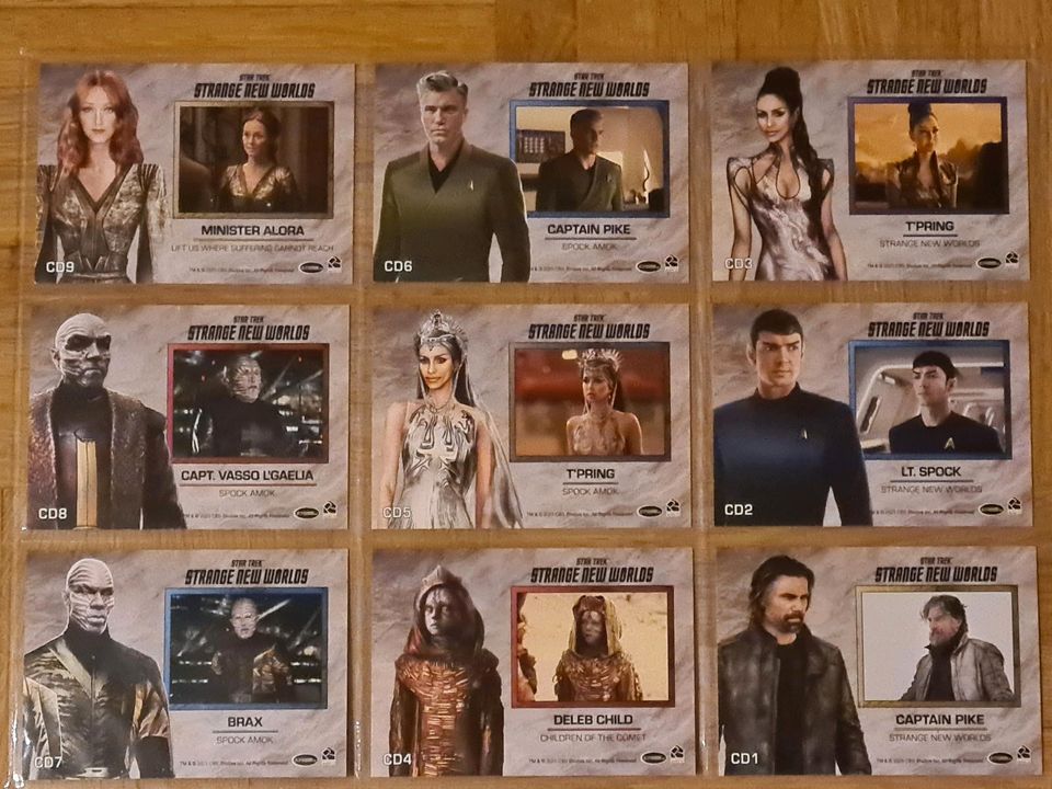 Costume Design Cards Special Set - Star Trek Strange New Worlds in Köln