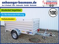 Koch 4.13 Deckelanhänger 250x125x80cm Aluboden 1300kg 100km/h neu Nordrhein-Westfalen - Bocholt Vorschau