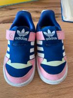 Adidas Kinder Sneaker Gr. 22 rosa blau Hessen - Brensbach Vorschau