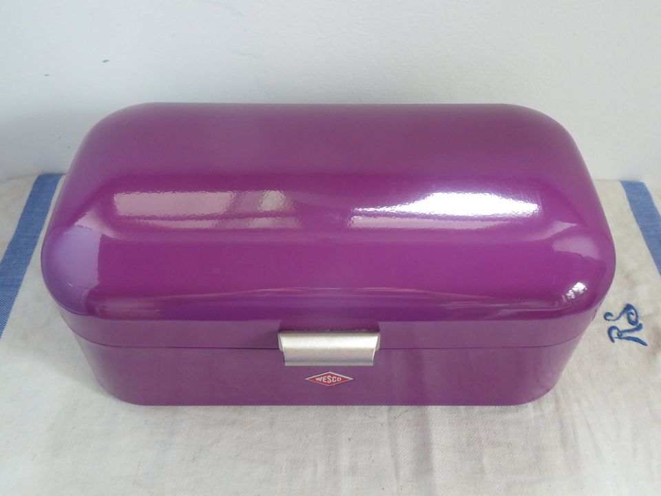 Wesco Breadbox Grandy Brotkasten Purple Lila in Moosthenning