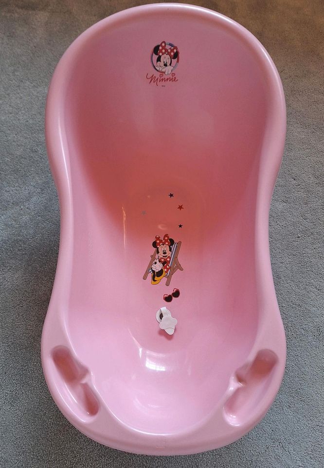 Minnie Maus Badewanne  - Baby - Kinderbadewanne in Rosa in Grimma