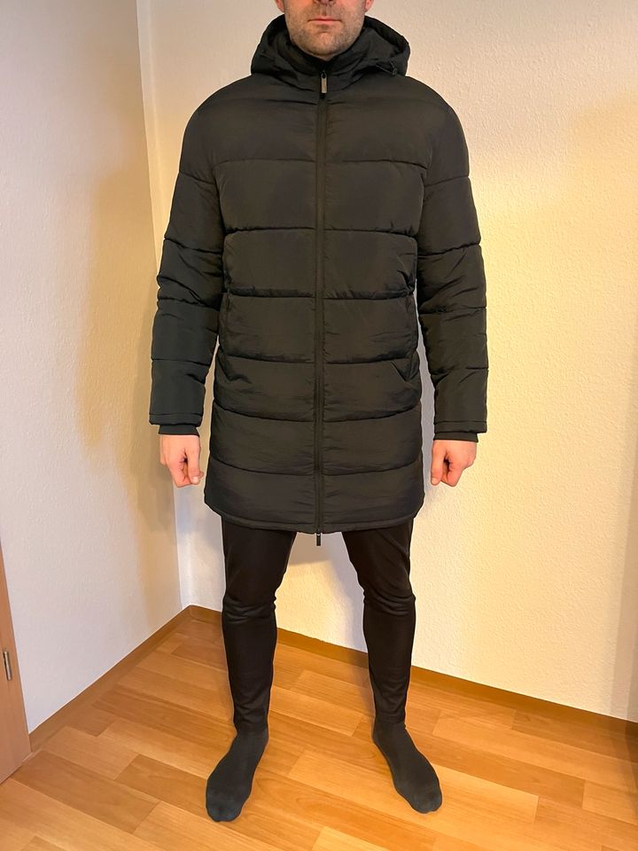 Wintermantel schwarz selected homme NEU in Hoyerswerda