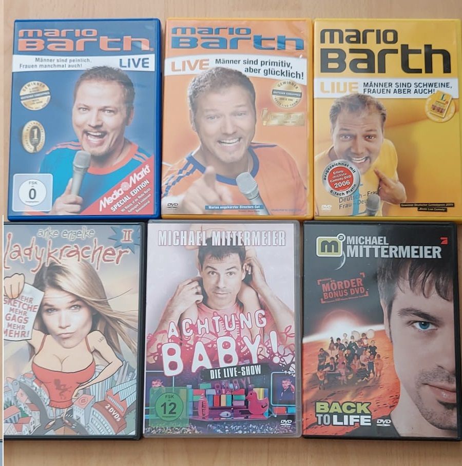Verschiedene Comedy DVDs in Bayreuth