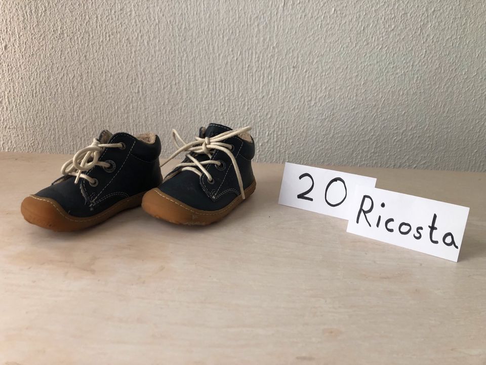 Ricosta Halbschuh Lauflernschuh 20, dunkelblau, Schuhe blau in Magdeburg