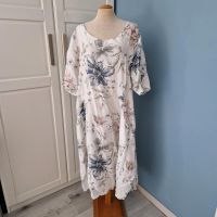 Kleid  weiß mit Blumendruck Einheitsgrösse Baumwolle Kreis Pinneberg - Quickborn Vorschau