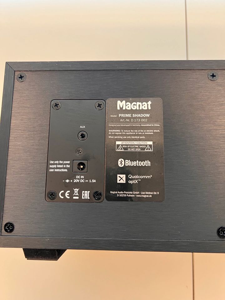 Magnat Prime Shadow / Aktiver Bluetooth-Lautsprecher in Essen