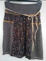 Dept Damen Rock gr. 40 L Blumen braun beige Muster Bayern - Grafenau Vorschau