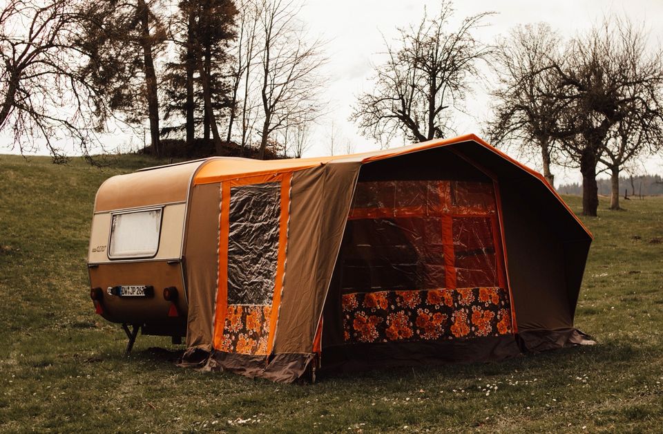 Wohnwagen QEK Aero Mieten Camping, Treffen, Urlaub in Dippoldiswalde