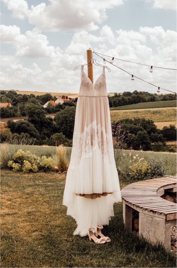 Brautkleid Boho 36 in Reichenberg