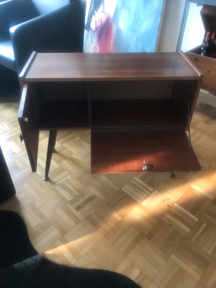 50er 60er Schränkchen Kl. Sideboard Design Kommode Mid Century in Waldbreitbach