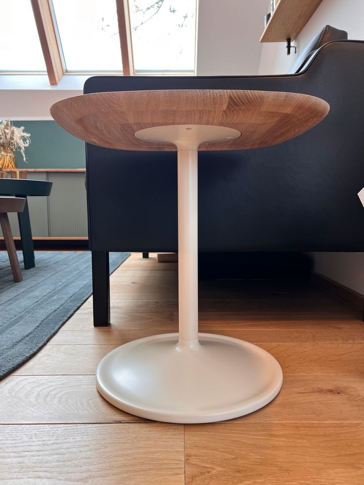 Muuto Soft Side Table, Beistelltisch, Tisch, Weiß Eiche in Herford