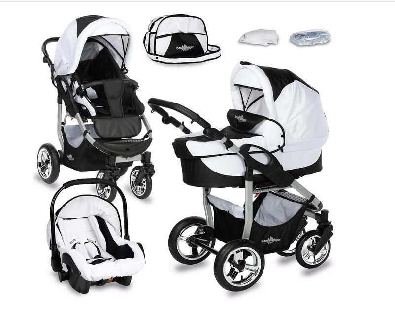 Bergsteiger Kinderwagen Babywagen Capri 3 in 1  top in Marktoberdorf