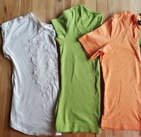 3 Shirts weiss Motiv Schmetterling, grün, orange Street One Gr.38 Baden-Württemberg - Singen Vorschau