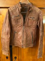 Gipsy Lederjacke braun S 36 Jacke Bayern - Aschaffenburg Vorschau