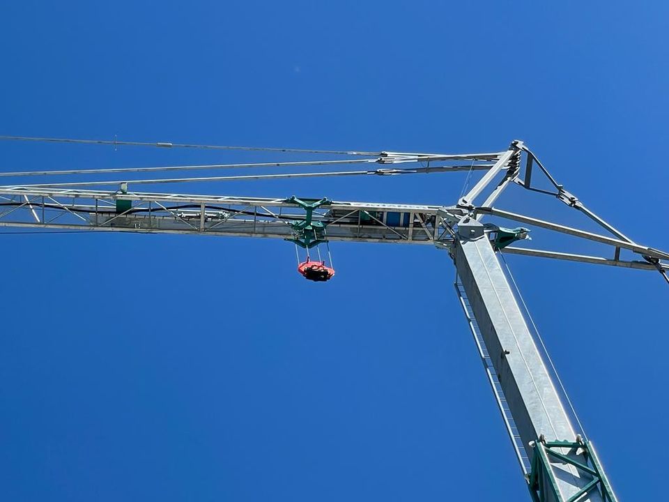 BKL System Cattaneo CM415 Untendreher Schnelleinsatzkran Baukran in Forstinning