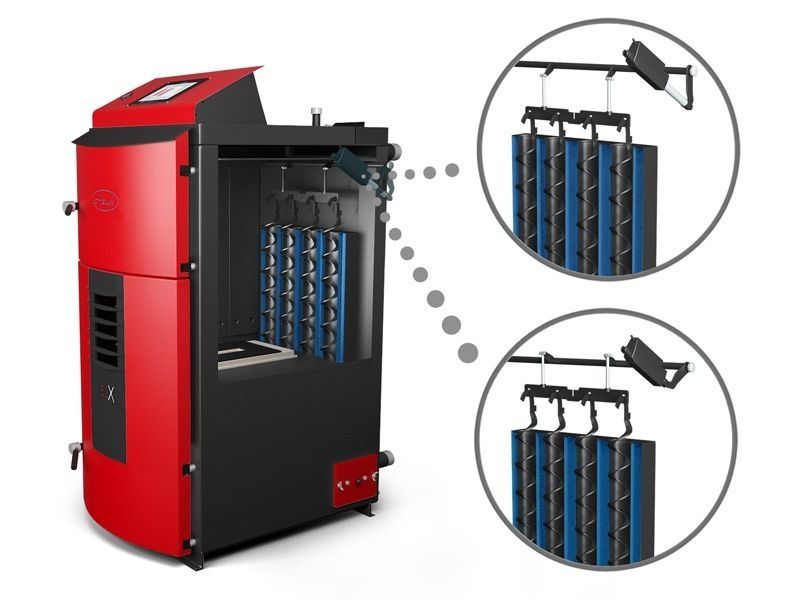 Holzvergaserkessel Attack SLX 50 Profi Scharnier rechts 50 kW in Mühlhausen