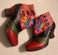 Laura Vita Leder Stiefelette gr.38 Bunt Wie Neu Mitte - Tiergarten Vorschau