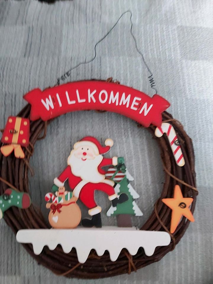 Weihnachtsdeko,  Kugel,  Kranz... in Großenhain